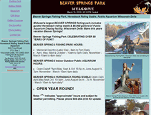 Tablet Screenshot of beaverspringsfun.com